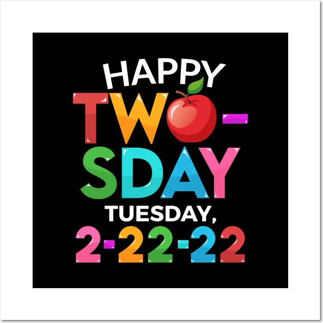 apple twosday 2 22 22 Wall Art by Mstudio